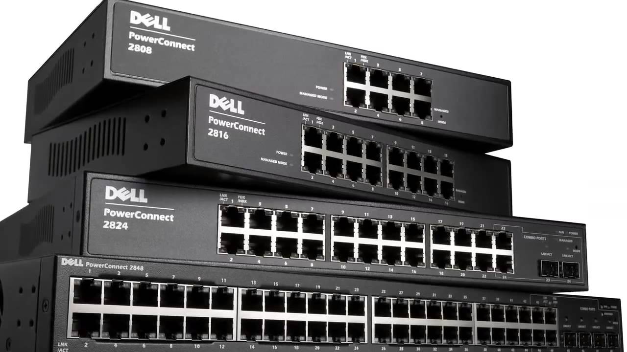 Working with vLANs and Dell PowerConnect 2800 (2808,2816,2824,2848) web managed switch