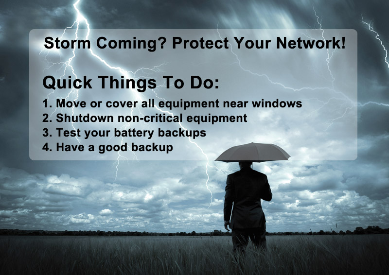 Preparing Your Network for a Storm