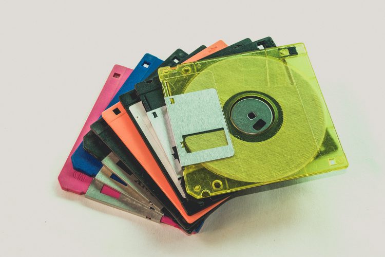 Floppy Disk Throwback